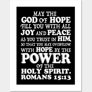 Romans 15:13 Posters and Art